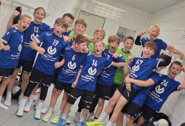 Männliche D-Jugend überzeugt auch gegen die HSG Hungen/Lich